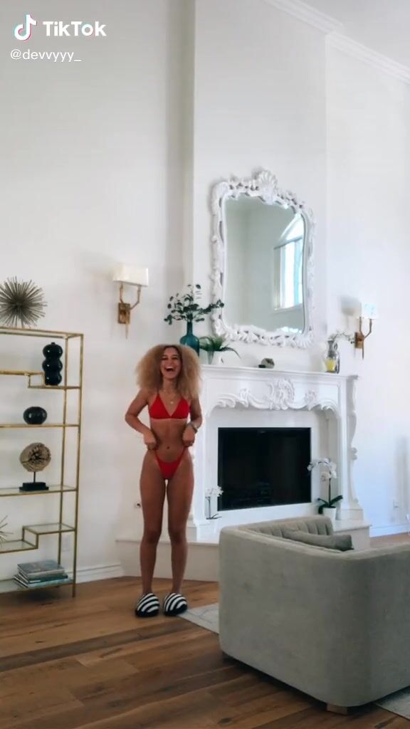 Elegant Devyn Winkler In Red Bikini Sexyfilter