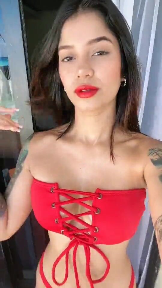 Hot Jenn Muriel In Red Bikini Sexyfilter