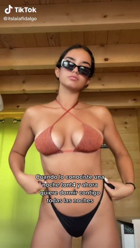 Beautiful Laia Fidalgo Vega Shows Cleavage In Sexy Bikini Sexyfilter