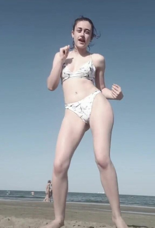 2. Hot Alba Castello in Bikini at the Beach
