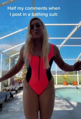 Lovely Alexandria Knight in Swimsuit