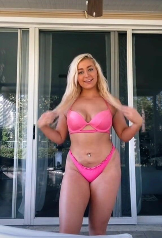 3. Amazing Alexandria Knight in Hot Pink Lingerie