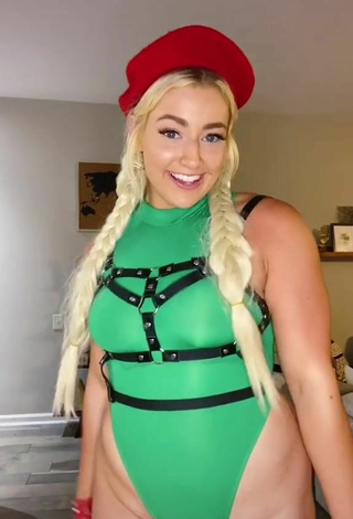 Sweetie Alexandria Knight in Green Bodysuit