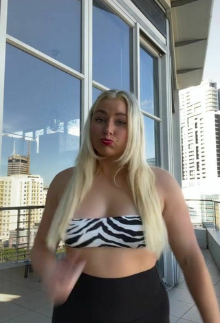 2. Beautiful Alexandria Knight in Sexy Bikini Top
