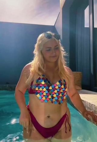 2. Hot Alexandria Knight in Bikini in the Pool