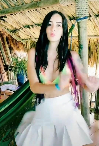 2. Beautiful Adriana Valcárcel in Sexy Bikini Top