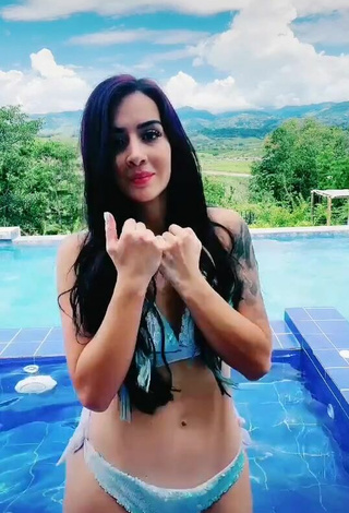 4. Pretty Adriana Valcárcel in Bikini at the Pool