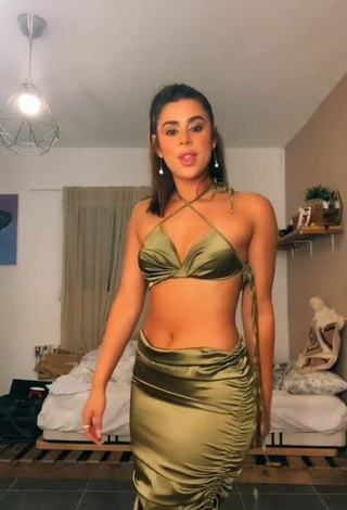 2. Sexy Angel Baranes in Olive Hot Top