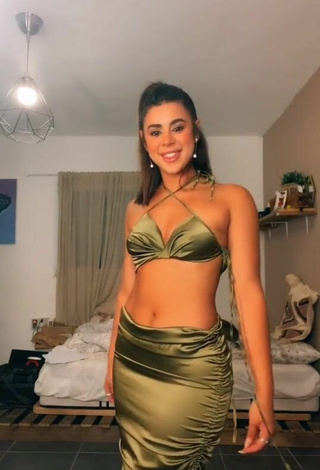 3. Sexy Angel Baranes in Olive Hot Top