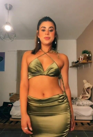 4. Sexy Angel Baranes in Olive Hot Top