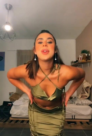 5. Sexy Angel Baranes in Olive Hot Top