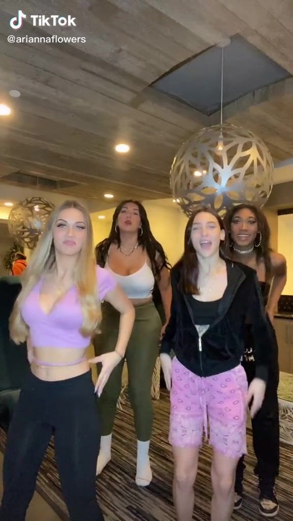 Fine Arianna Flowers in Sweet Crop Top and Bouncing Boobs sexyfilter