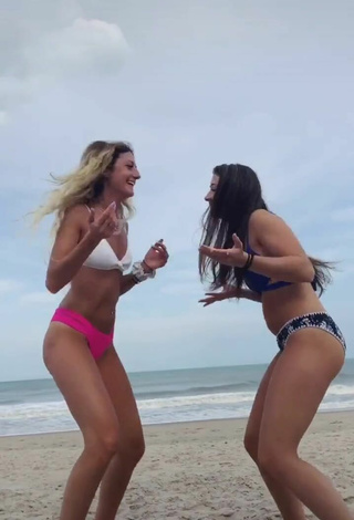 4. Sexy Ashley Shortino in Bikini at the Beach