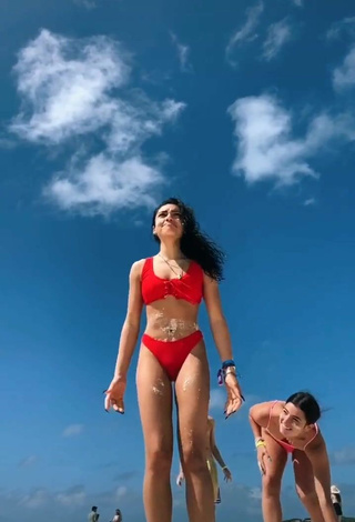 3. Beautiful Avani Gregg Shows Legs at the Beach
