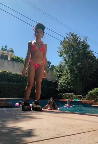 1. Hot Avani Gregg Shows Legs at the Pool