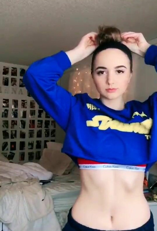 Sexy Brianna Paige in Blue Top
