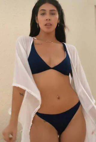 Alexia García in Appealing Black Bikini