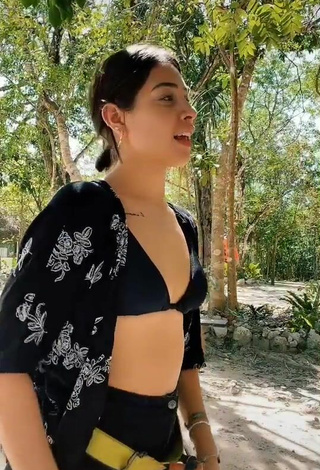 2. Alexia García in Sweet Black Bikini