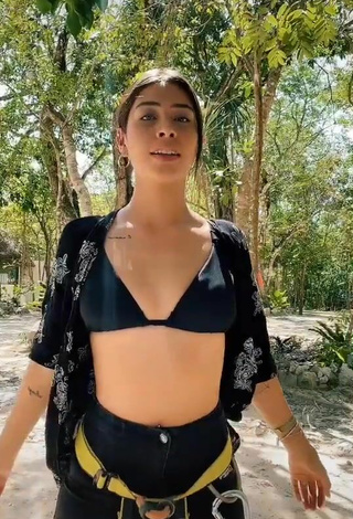 5. Alexia García in Sweet Black Bikini