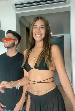 2. Seductive Alexia García in Black Bikini