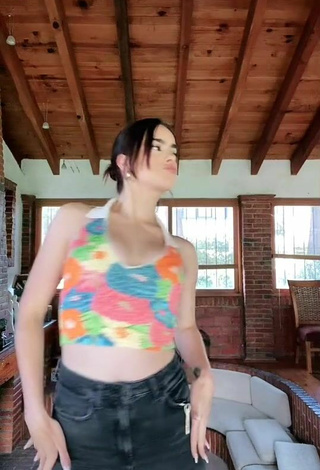 2. Sexy Gala Montes in Crop Top