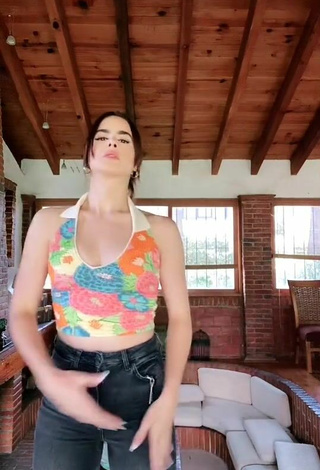 3. Sexy Gala Montes in Crop Top