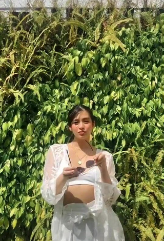 3. Sexy Gabbi Garcia in White Crop Top