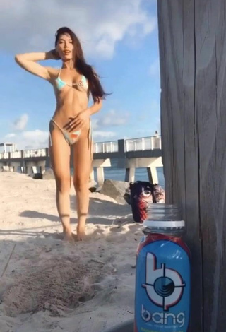 3. Georgina Mazzeo Looks Beautiful in Bikini at the Beach