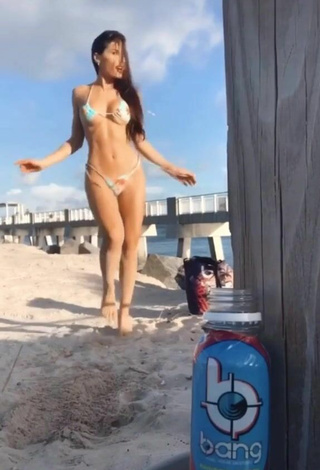 4. Georgina Mazzeo Looks Beautiful in Bikini at the Beach