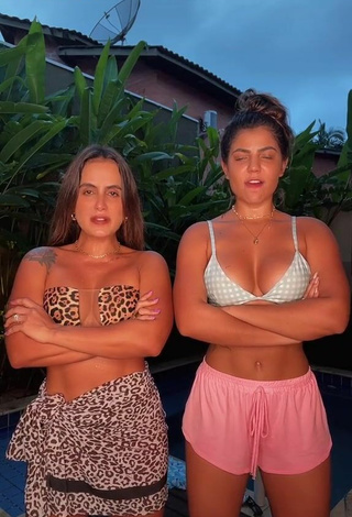 2. Hottie Hariany Nathália Almeida in Bikini Top