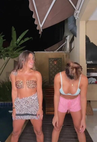 2. Beautiful Hariany Nathália Almeida in Sexy Bikini Top