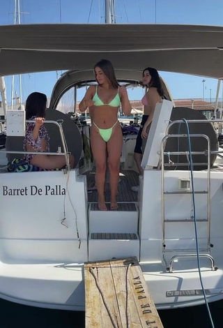 Amazing Isabelli Brunelli in Hot Crop Top on a Boat