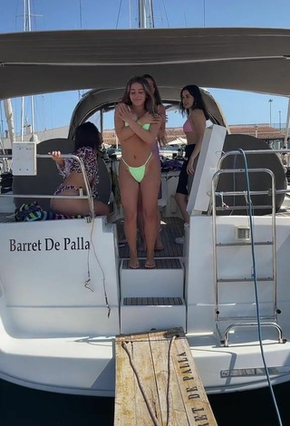 2. Amazing Isabelli Brunelli in Hot Crop Top on a Boat