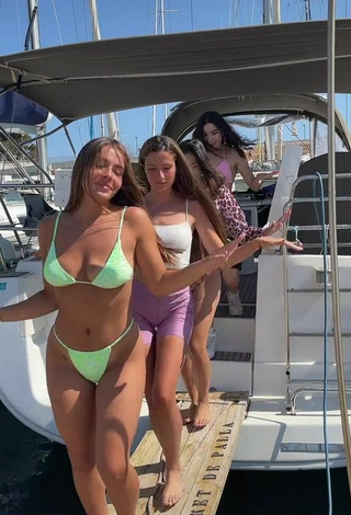 5. Amazing Isabelli Brunelli in Hot Crop Top on a Boat