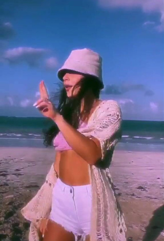 3. Hot Jade Picon in Bikini Top at the Beach