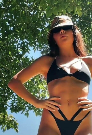 4. Sexy Jade Picon in Black Bikini