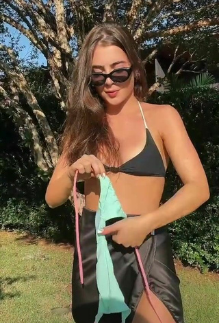 3. Sexy Jade Picon in Black Bikini Top