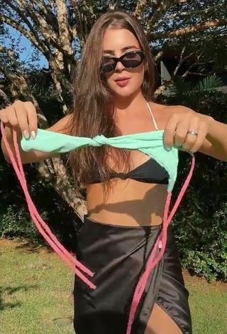 5. Sexy Jade Picon in Black Bikini Top