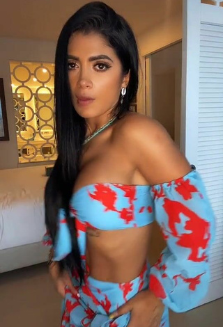 Cute Kimberly Flores in Crop Top
