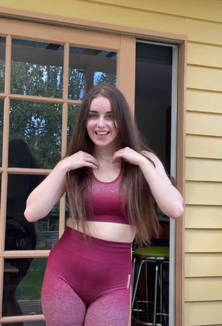 4. Sexy Kathleen in Red Crop Top