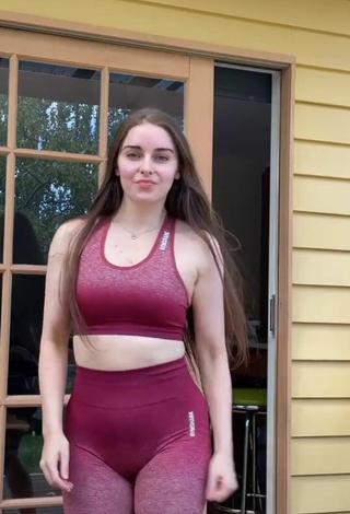5. Sexy Kathleen in Red Crop Top