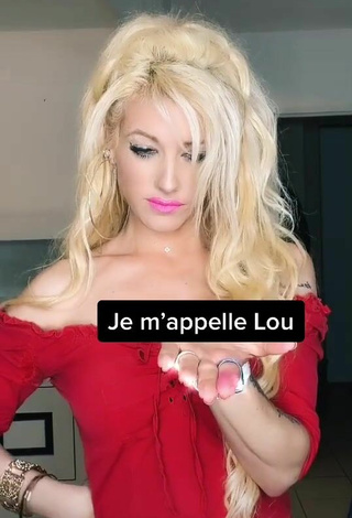 2. Hot Lou in Red Top