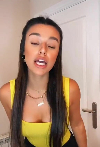 2. Sexy Marta Díaz in Yellow Top