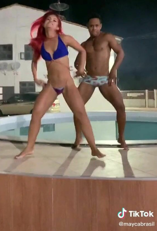 5. Amazing Mayca Delduque in Hot Bikini at the Swimming Pool