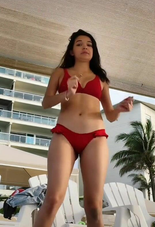 2. Sexy Michelle Mendizábal in Red Bikini
