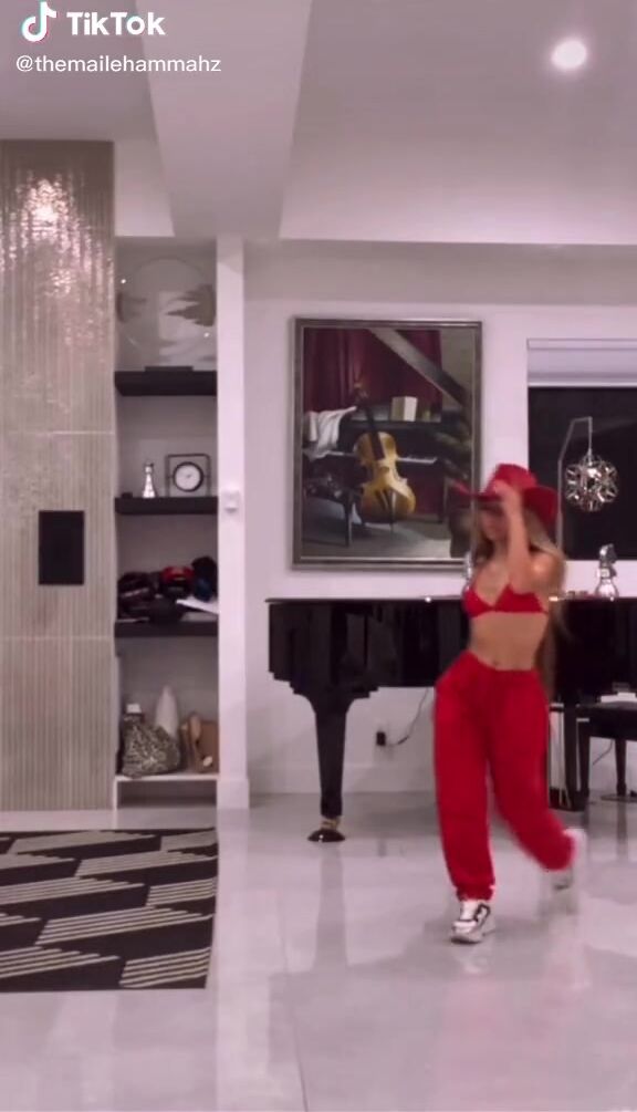 Sexy Maile Hammahz in Red Bikini Top | sexyfilter.com