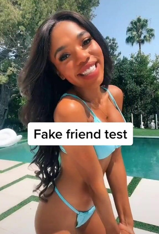 Attractive Teala Dunn Shows Butt at the Pool