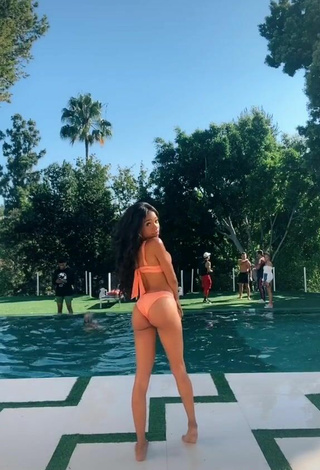 4. Gorgeous Teala Dunn Shows Butt at the Swimming Pool