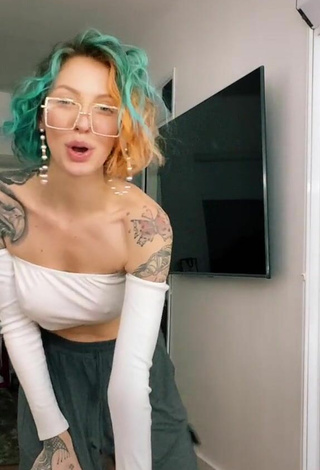 4. Sexy Zoofficial Shows Nipples Braless