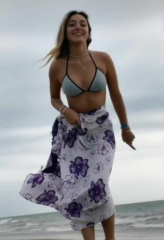 2. Cute Bryana Pastor in Grey Bikini Top at the Beach